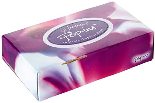 Polylina Pop-Ins Sanitary Disposal Bags 50,Purple
