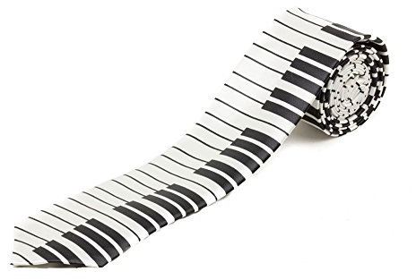 Piano Keyboard Tuxedo Neck Tie Necktie Neckwear