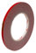 AUTO-PLAST PRODUKT APP Acryl Tape Doppelseitiges Klebeband Extra Stark | Doppelseitiges Wasserdichtes Montageband | Rot | 10m Länge, 6mm Breite