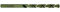 KS Tools 330.3023 Lot de 10 forets HSS-G au cobalt 2,3 mm