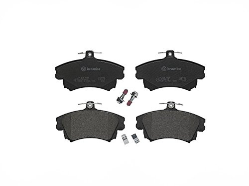 Brembo P 54 036 Bremsbelagsatz, Scheibenbremse - (4-teilig) | Kompatibel mit: MITSUBISHI COLT CZC VI Cabriolet, COLT VI, SMART FORFOUR