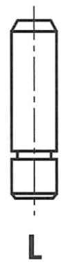FRECCIA G3514 Ventilführung