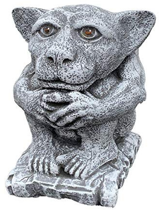 Steinfigur Gargoyle Troll Torwächter frostfest wetterfest Steinguss