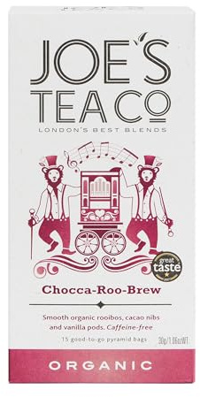Joe's Tea Co. Chocca-Roo-Brew - 15 x organic pyramid tea bags