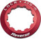 Reverse Lock Ring Kassetten Abschlußring rot
