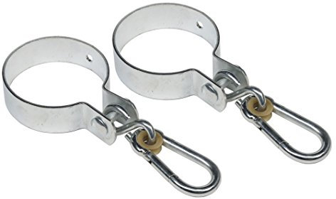 Little Duck Bear Swinghooks 'Around' (Pair) To Hang Swing Accessories From 4 Inch Round Poles Children's Swing Frames.