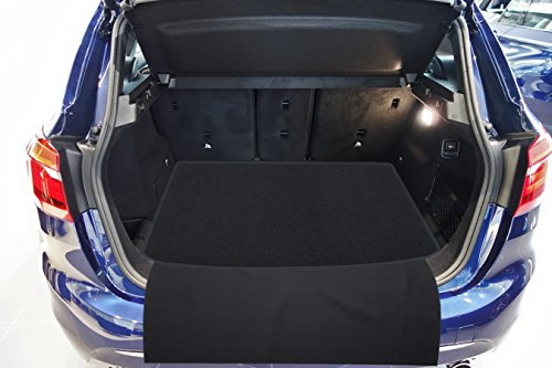 tuning-art 2907 Kofferraummatte passend für BMW 2er F46 Gran Tourer 2015-07/2022 2-teilig mit Ladekantenschutz