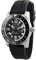 Zeno Herren Analog Quarz Uhr mit Gummi Armband 6349Q_GMT_B