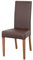 KEHO Esszimmerstühle 2er Set (CH22) - bis 120 kg - Aus massivem Buchenholz - Stühle Esszimmer - Fertig montiert (Nussbaum - Braun)