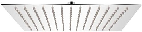 vidaXL Duschkopf 30x30cm Eckig Kopfbrause Regendusche Regenbrause Brausekopf