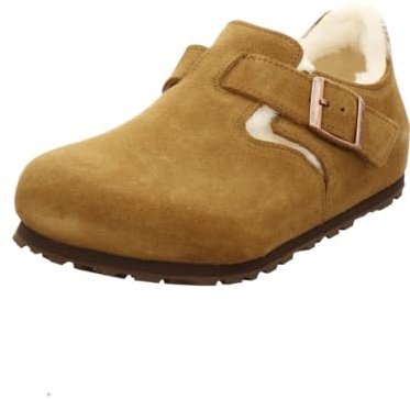Birkenstock Adult London Shearling braun Gr. 40