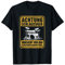 Achtung Schlagzeuger Drummer Musiker Drumsticks Rock Band T-Shirt