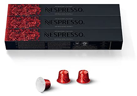 Ispirazione Napoli Lot de 30 capsules de café Nespresso