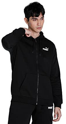 Puma Herren Ess Small Logo Fz Ho Trikot, Puma Schwarz, M