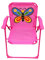 GEQIAN Faltbarer Strandkorb Strandkorb Outdoor für Kinder Niedlich Cartoon - Bedruckter Faltstuhl Outdoor Tragbar Leicht Kinderstuhl für Camping Picknick Wandern