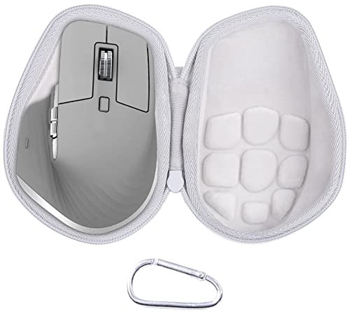 co2CREA Hart Schutz Hülle Etui Tasche für Logitech MX Master 3 /Master 3S Kabellose Maus