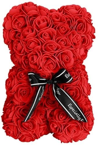 LINDER EXCLUSIV LEX Rosenbär 25 cm Rosen-Bär (Rot)