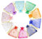 100 Stück Organzasäckchen Bunt,Kordelzug Geschenkbeutel 9x12cm Kleine Säckchen zum Befüllen Geschenk Tüten Mitgebsel Tüten fürHochzeit Schmuck Weihnacht Festtags Ramadan Kommunion Geschenke 10 Farben