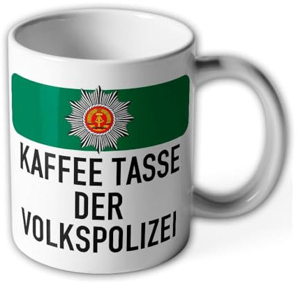 Tasse der Volkspolizei DDR Polizei Becher #40883