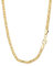 NKlaus 50cm Königskette 925 Silber Gelbgold Vergoldet elegante Halskette Breite: 3,1mm Collier 29,36g schwer 15108