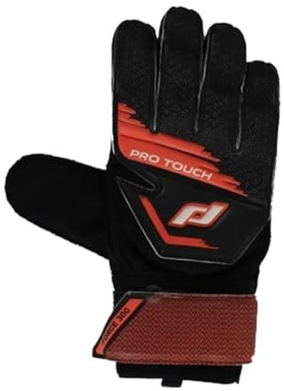 Pro Touch Herren Force 300 Ag Torwarthandschuhe, Red/Black/White, XXS