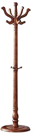 Porte-Manteau Support De Porte-Manteau en Bois Arbre Debout avec Crochets Porte-Manteau De Couloir Support De Chapeau for Sac Parapluie Vêtements Écharpes Porte-Manteau sur Pied (Color : Walnut Color