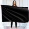 Bandera negra sólida