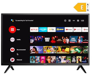 VIVAX 43 Smart TV, Android, WiFi, Bluetooth, 4K UHD, LED, Modèle A Series, UHD 3840x2160, DVB-T2/S2/C