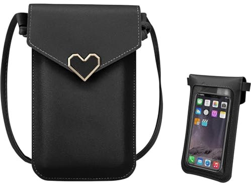 Handytasche Zum Umhängen Damen, Handytasche Zum Umhängen, Freie Hände Handy Tasche Tragetasche, Leichte Kompakte, Kleine Tasche für Hundespaziergänge, Passende Geschenke für Damen