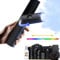 COLBOR CF5 Mini Nebelmaschine Mini-Tragbare Nebelmaschine mit Flüssigkeit, Kabelloser Fernbedienung, 40W RGB LED,Kann für Fotografie, Hochzeiten-Rauch,Party,DJ Halloween (schwarz)