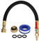 REXVTNS Garden Hose Adapter RV Frost Protection Combo Kit | Brass Material & Flexible Hose for Winterizing Sprinkler Systems/Pipes/Faucets | 300 PSI, 22°F to + 250°F