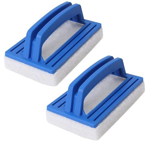 2 Pièces Brosse Éponge Ligne d'eau, Eponge Magique Piscine, Eponge Piscine | Éponge Magique, Brosse Éponge Ligne d'Eau Plastique, Nettoyage de Saleté pour Petite Piscines, Spa et Baignoire