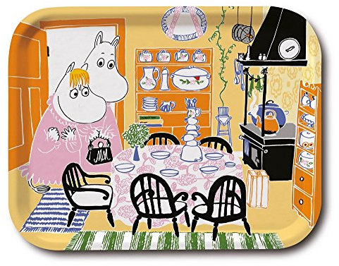 Moomin 103 – 88 Kitchen Tablett Holz Mehrfarbig 43 x 33 x 1,5 cm