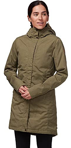 Fjällräven Damen Parka Kiruna Padded, Green, XL, 89644-620