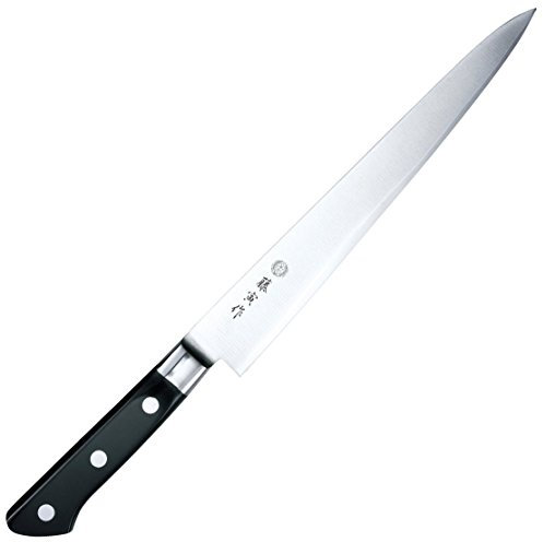 TOJIRO FUJITORA Cuchillo Japonés para Filetear Sujihiki con Virola (240mm) FU-805
