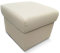 Quattro Meble Creme Echtleder Hocker 50cm x 50cm aufklappbar mit Stauraum Sitzhocker Rindsleder Sitzwürfel Fußhocker Polsterhocker Echt Leder Puff