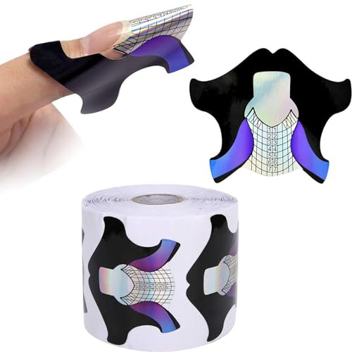 Nail Art Stickers Fish Shape Nail Extensions Manicure Accessories for Acrylic Nails 300 Pcs