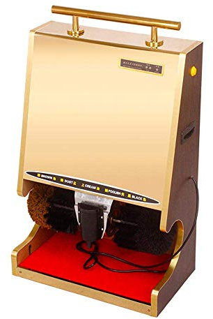 KUANDARMX Shoe Polisher Shoe Shine Machine Shoe Shine Machine Automatic Sensor Shoe Shine Machine Shoe Washing Machine Electric, Ein
