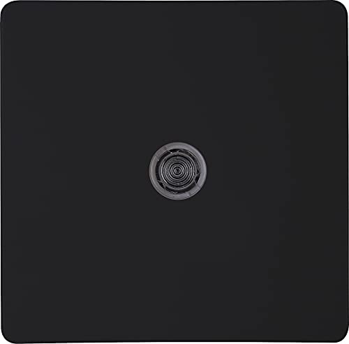 Kopp HK05 - Wippe mit Linse klar, Farbe: Mattschwarz, 5er Pack, 334697002