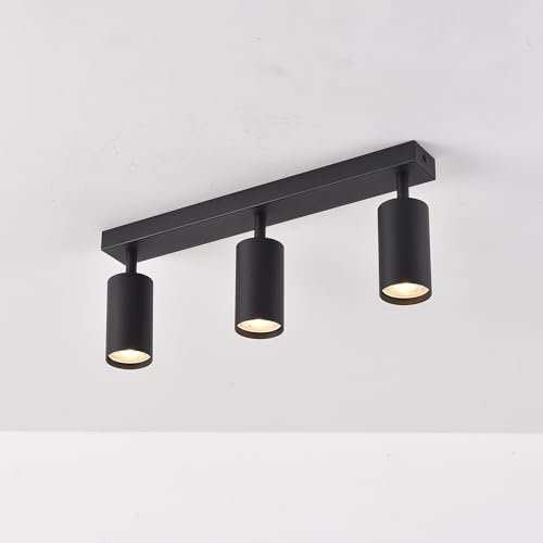 LED 3-flammig Deckenleuchte TRIO schwarz