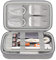 Elonbo Elektronikzubehör Organizer, Reise Zubehör Organizer Tasche, Tragbare Elektronische Kabeltasche für Ladegeräte,Festplatten, Zubehör,Kabel,USB Stick,SD Karten,USB-HUB,Kameraequipment, Grau