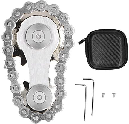 Pilipane Zappeln,Zappeln, Zappeln, Kettenräder, Gyroskop, Zappeln, Zappeln, Zappeln, Kettenrad, Spielzeug Für Kinder, Zahnräder, Fahrradkette, Spielzeug Für ADHS(Überzug)