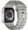 Pulsera deportiva compatible con Apple Watch Ultra 2, 49 mm, 46 mm, 45 mm, 44 mm, 42 mm, para hombre, silicona resistente al agua para Apple Watch 10 9 8 SE 7 6 5 4 3 Ultra, color piedra