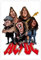 ACDC Comics Poster Australian Rock Band Home Living Room Club Cafe Art Wall Deco Poster Leinwand Poster Wandkunst Dekor Druck Bild Gemälde für Wohnzimmer Schlafzimmer Dekoration ungerahmt 30,5 x 45,7