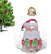 Besreey Grandi Palline per Ornamenti Natalizi all'aperto,Grandi Ornamenti Trasparenti con Palline gonfiabili | Ornamenti gonfiabili giganti 'Albero di Natale del Pupazzo di Neve di Babbo Natale