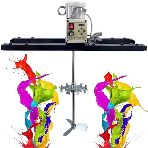 GJBMXSM IBC-Rührwerk, 2100 W elektrische Tankmischermaschine, 1-Tonnen-Rührmaschine mit Stützaufhängung, Farbmischausrüstung, für Tintenlöser-Rührwerk,B