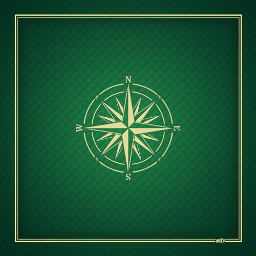 MTJ® Tapis de Bridge Prestige (Vert) 78x 78 cm - Jersey Néoprène - Fabriqué en France