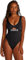 Calvin Klein Donna Costume da Bagno One Piece Schiena Scoperta, Nero (Pvh Black), M
