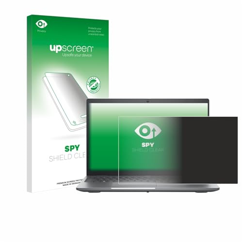 upscreen Anti-Spy Blickschutzfolie für Dell Precision 3580 Made in Germany, Privacy Screen Displayschutz-Folie [Sichtschutz, Blaulichtfilter]