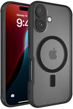 Mous for iPhone 16 Plus Clear Case MagSafe Compatible - Clarity 3.0 - Protective Scratch Resistant Crystal Clear & Slim Design